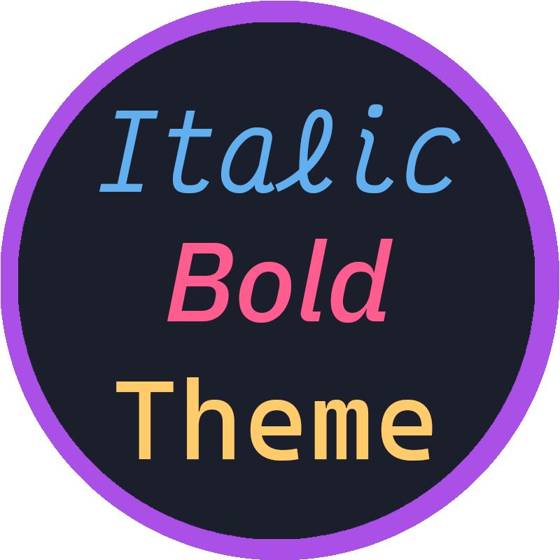 Italic - Bold Theme Pro